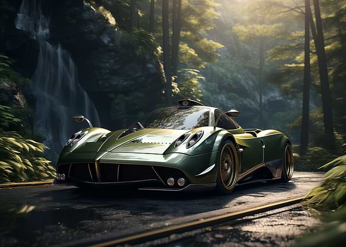 Pagani Huayra car Nature