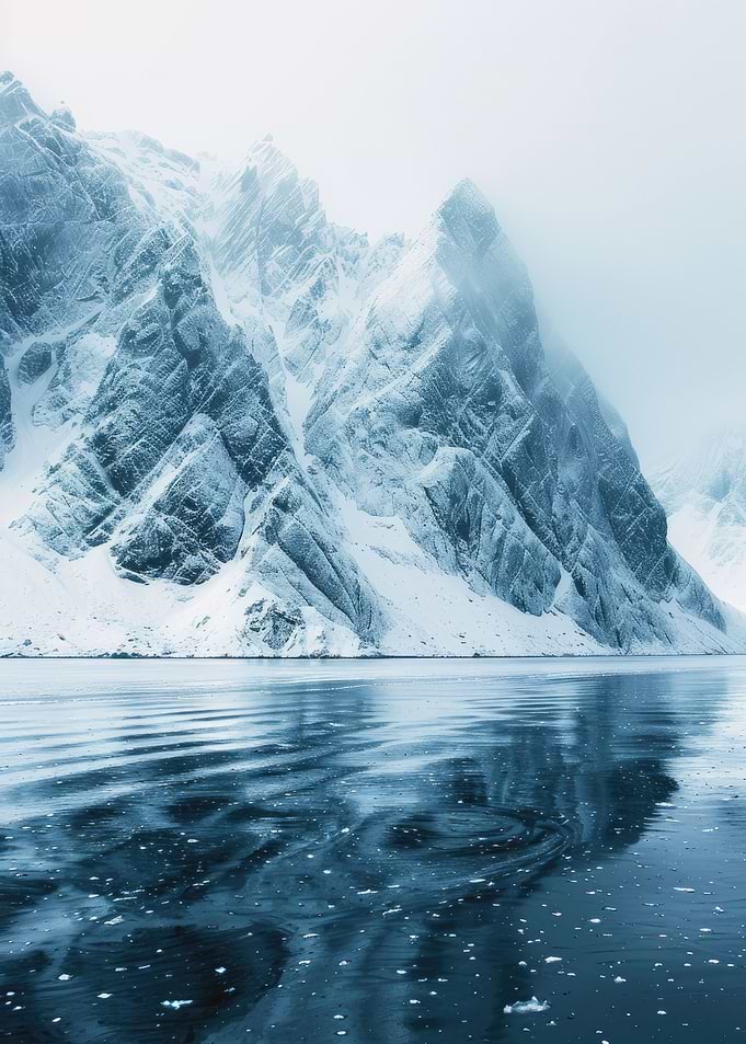 Arctic Winter Landscape