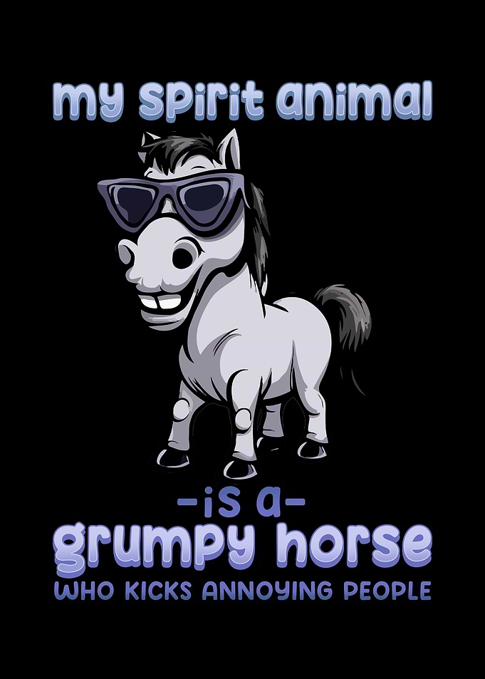 Grumpy Horse