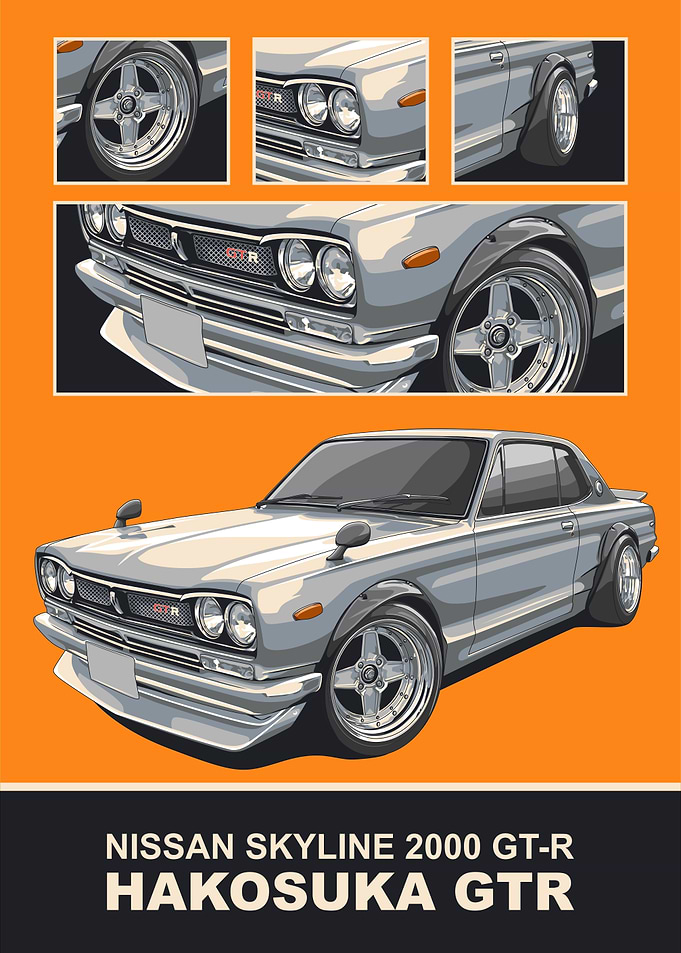 SKYLINE HAKOSUKA GTR