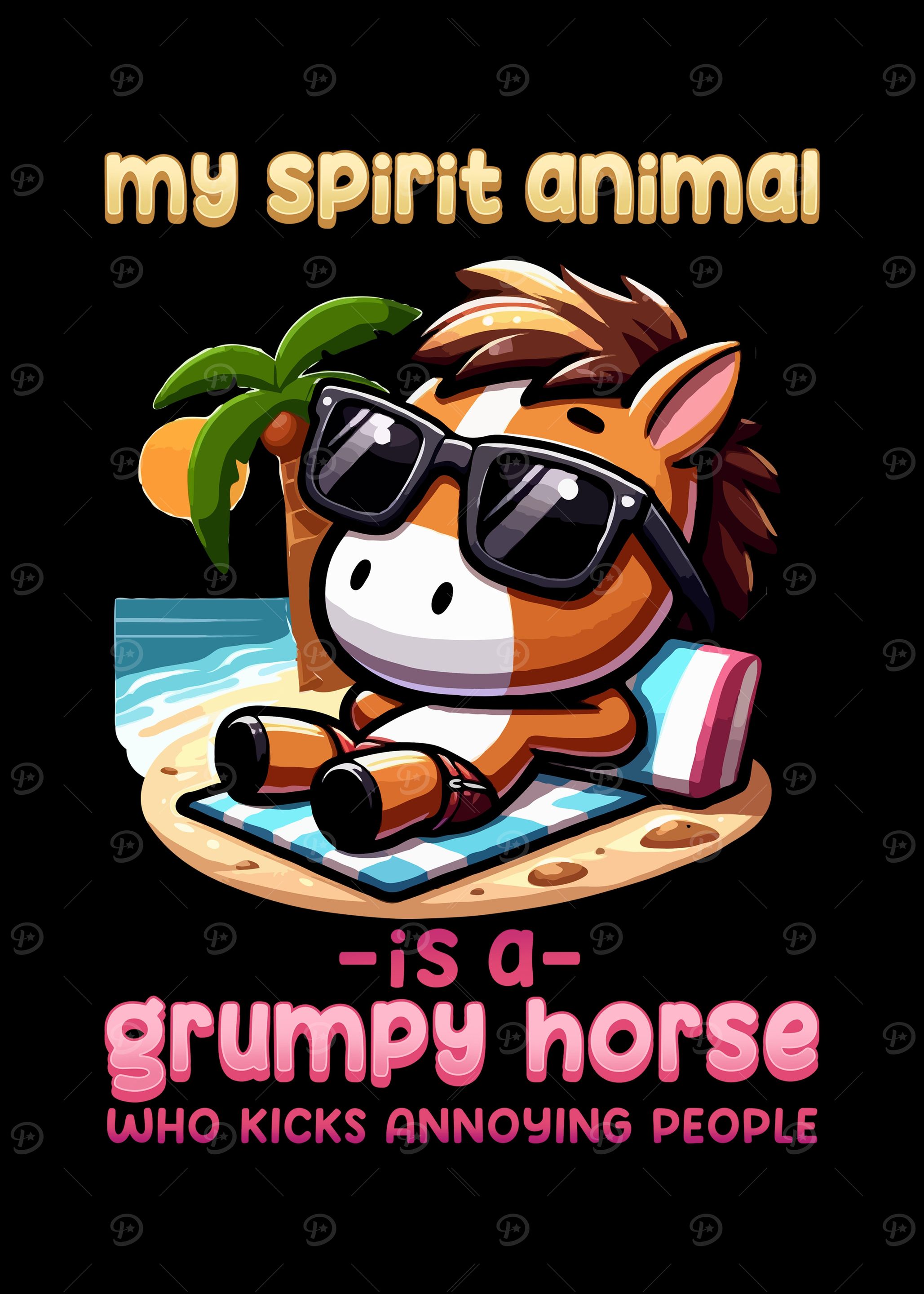 Grumpy Horse