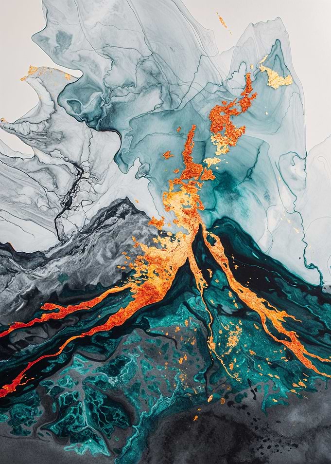 Erupting Volcano