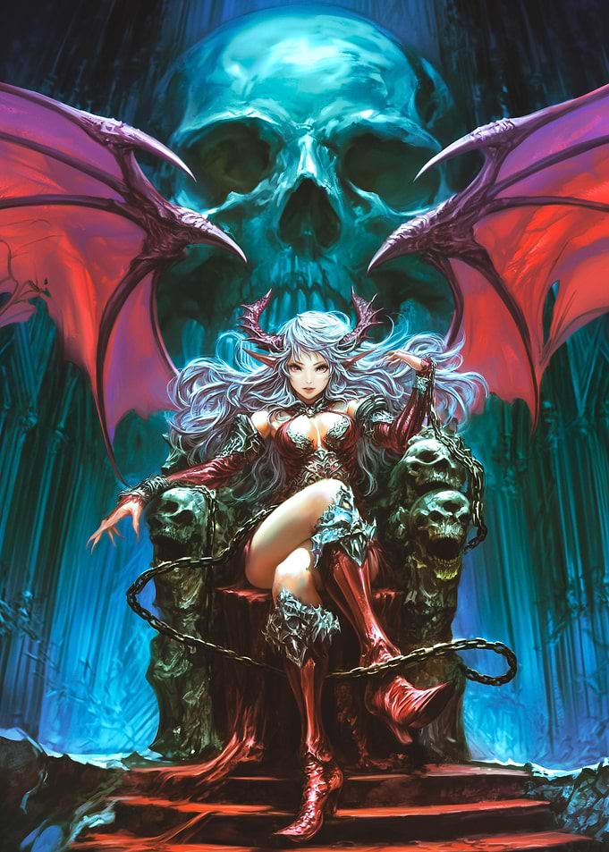 Beautiful Demon Elf
