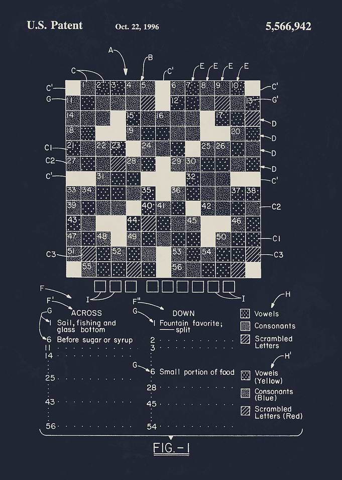 Crossword Puzzle Game 1996