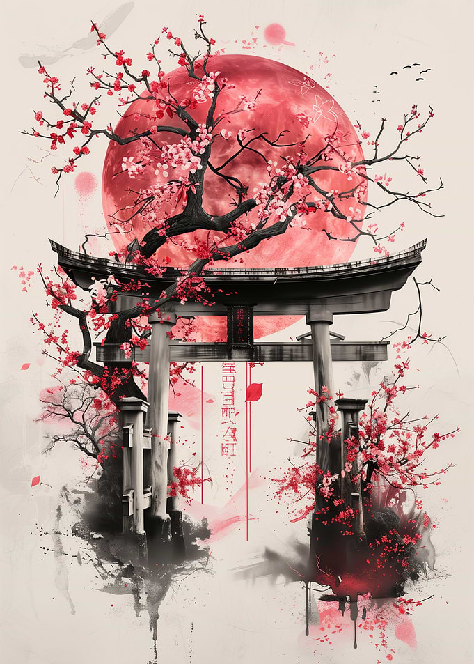 Torii Gate Sakura
