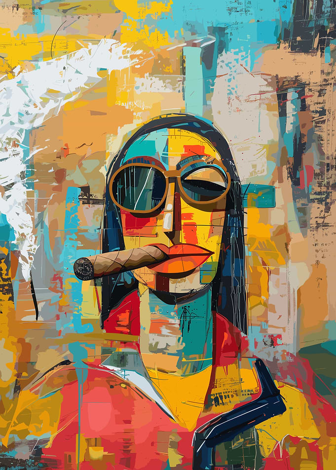 MODERN COOL MONA LISA Art