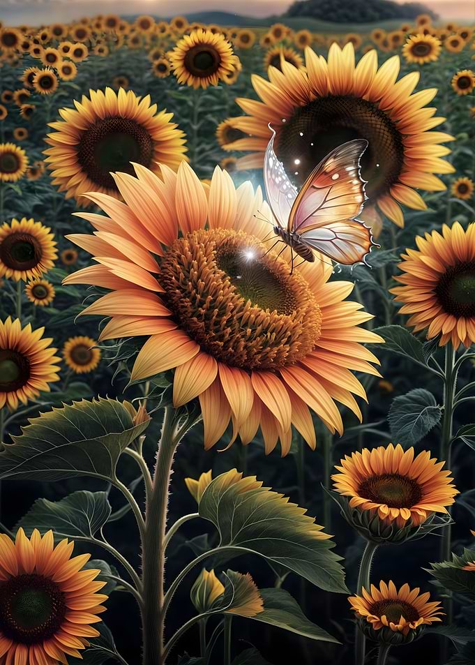 beautiful sunflowers