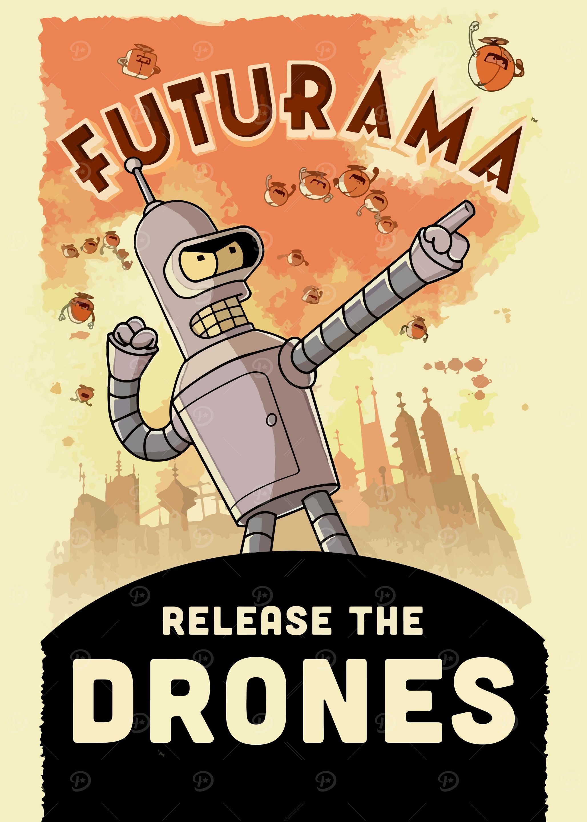 Futurama Drones