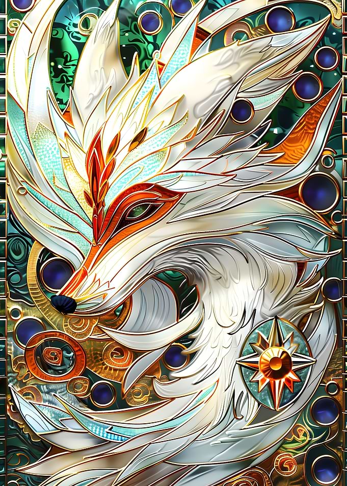 Nine Tailed Fox Kitsune