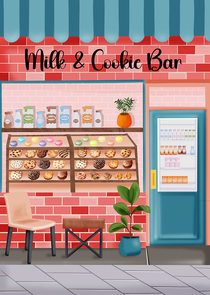 Milk and Cookie Bar