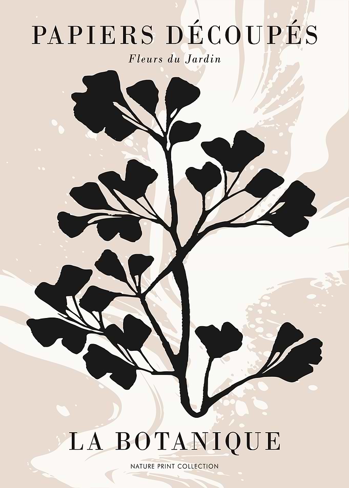 Fleurs du Jardin in Beige