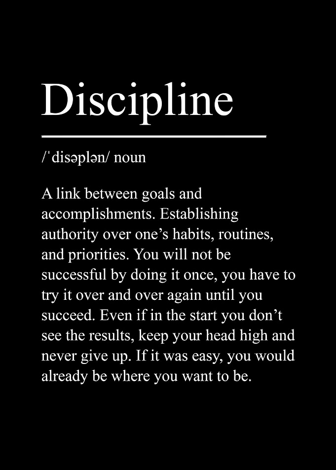 Discipline