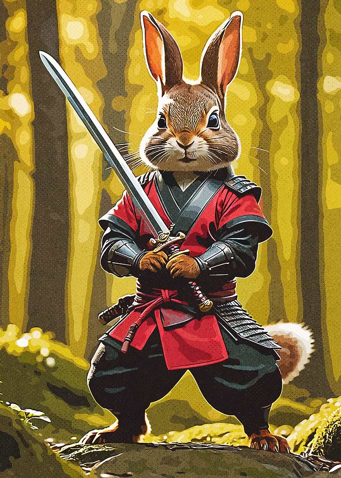 Rabbit Samurai