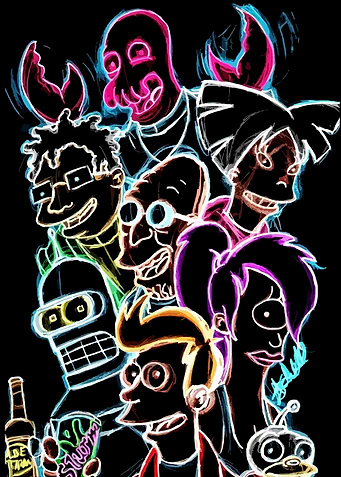 futurama characters funny