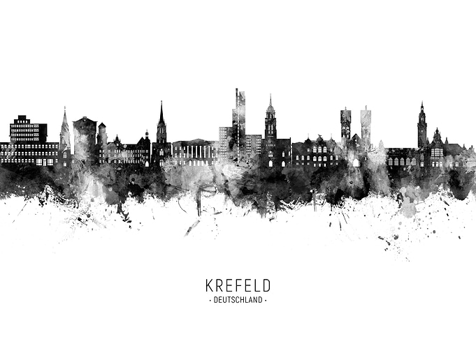 Krefeld Skyline