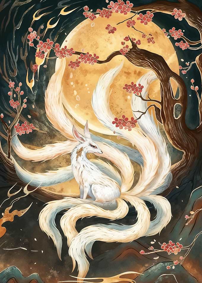 Fox Kitsune Japanese