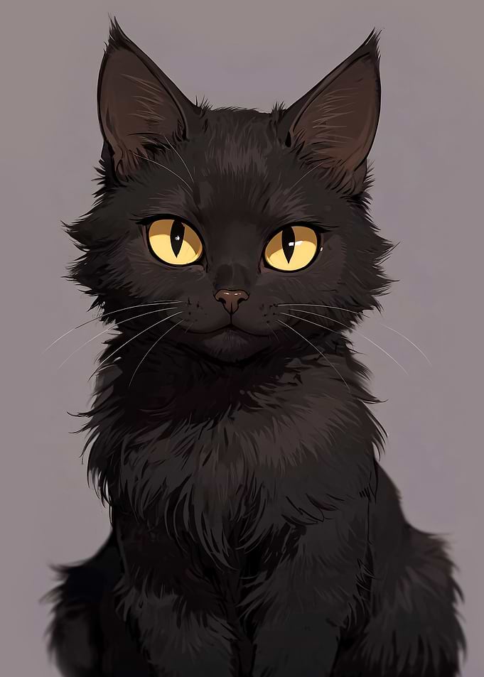 Whispers of Midnight Cat