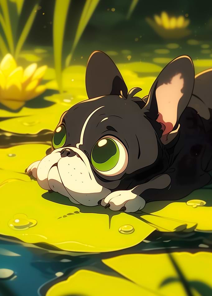 cute French Bulldog
