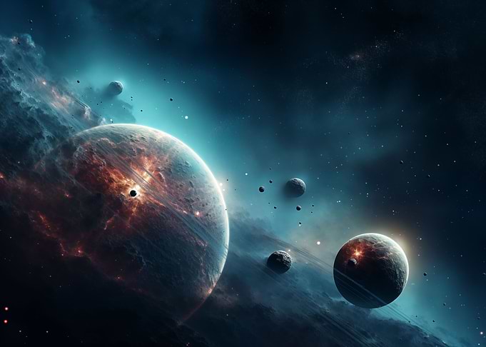 Space Planets Galaxy