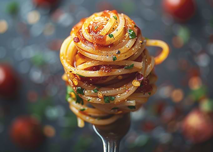 spaghetti tomato sauce
