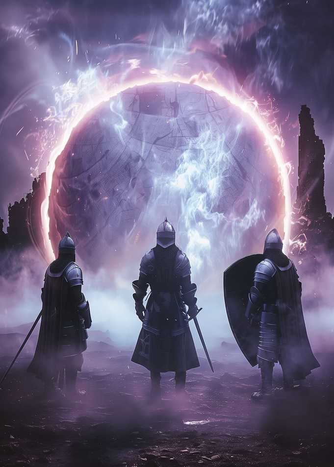 Realistic Templar Knights