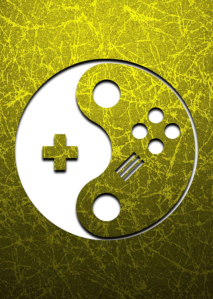 Textured Gamer Yin Yang