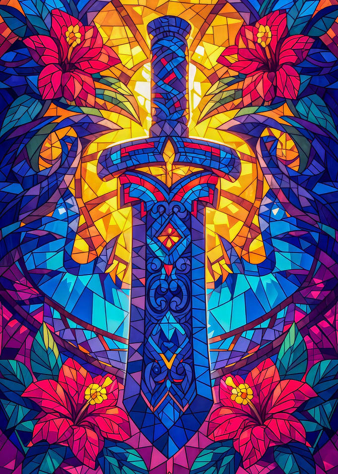 Floral Sword of Light