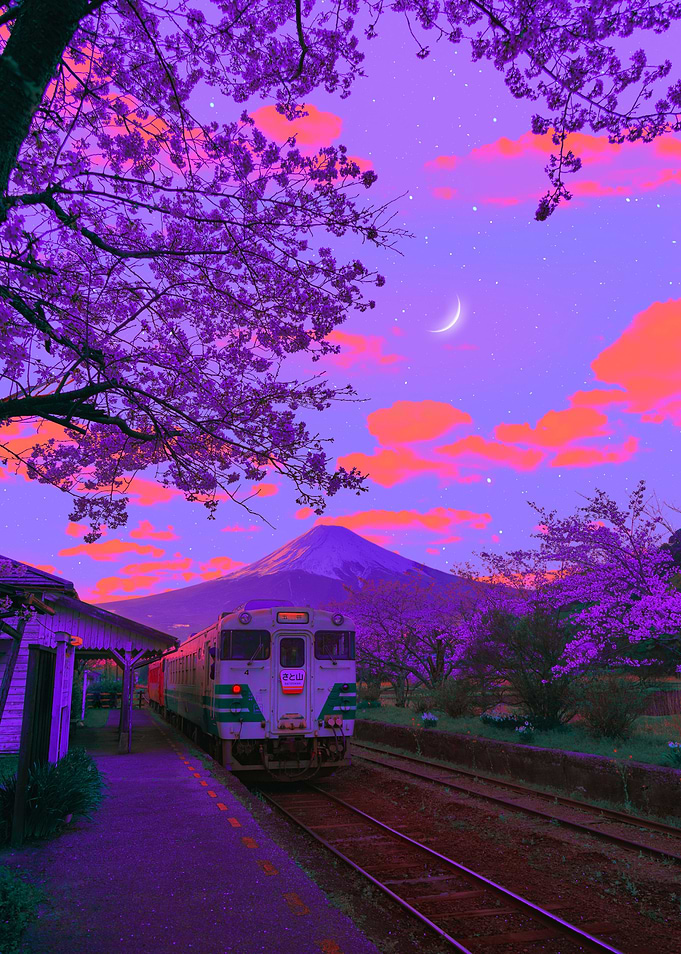Orange Cotton Clouds