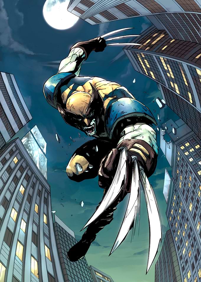 Wolverine Night Cityscape