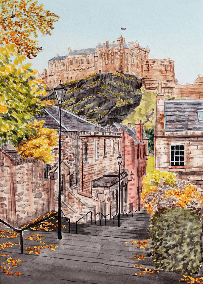 Edinburgh Scotland Vennel