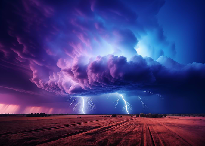 Supercell Storm Cloud