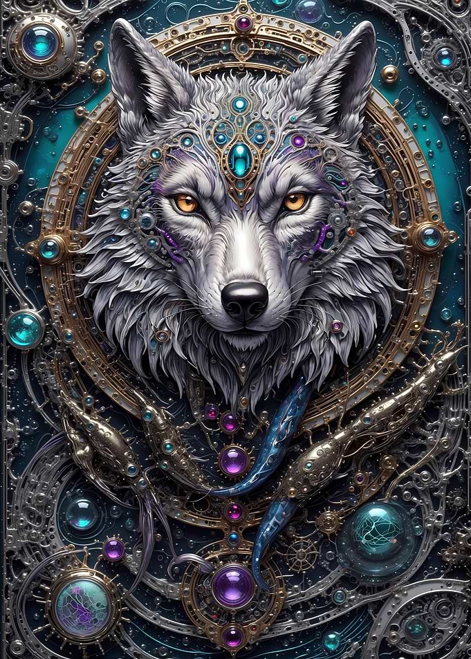 Wolf Engine Portrait