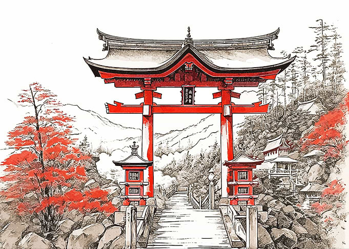 Gate Japan Drawing