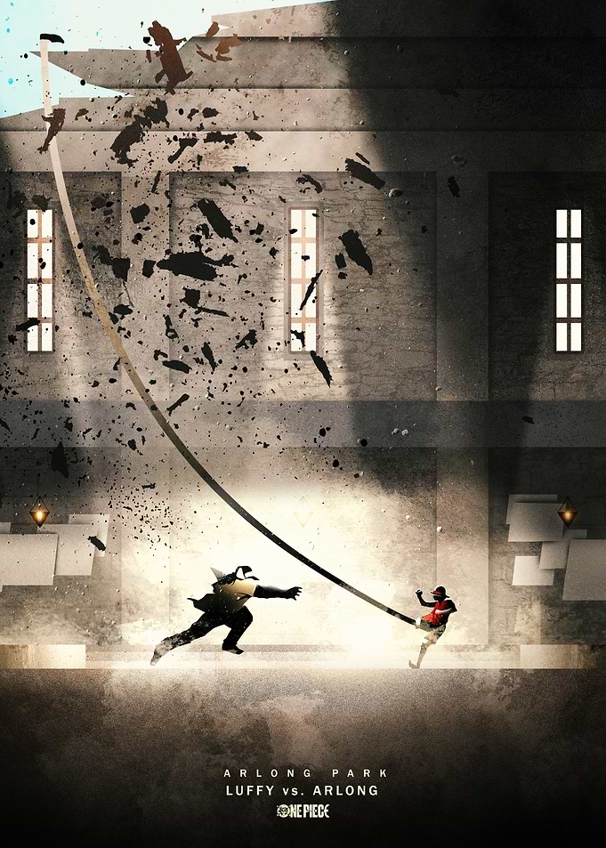 Luffy vs Arlong