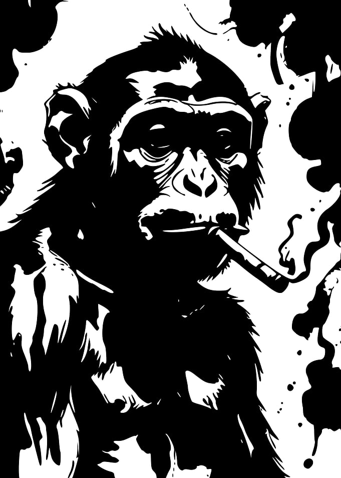 Smoking Monkey