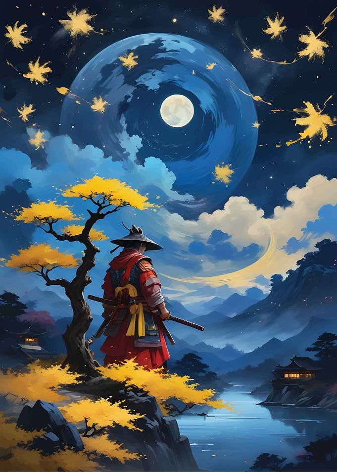Starry Night Samurai
