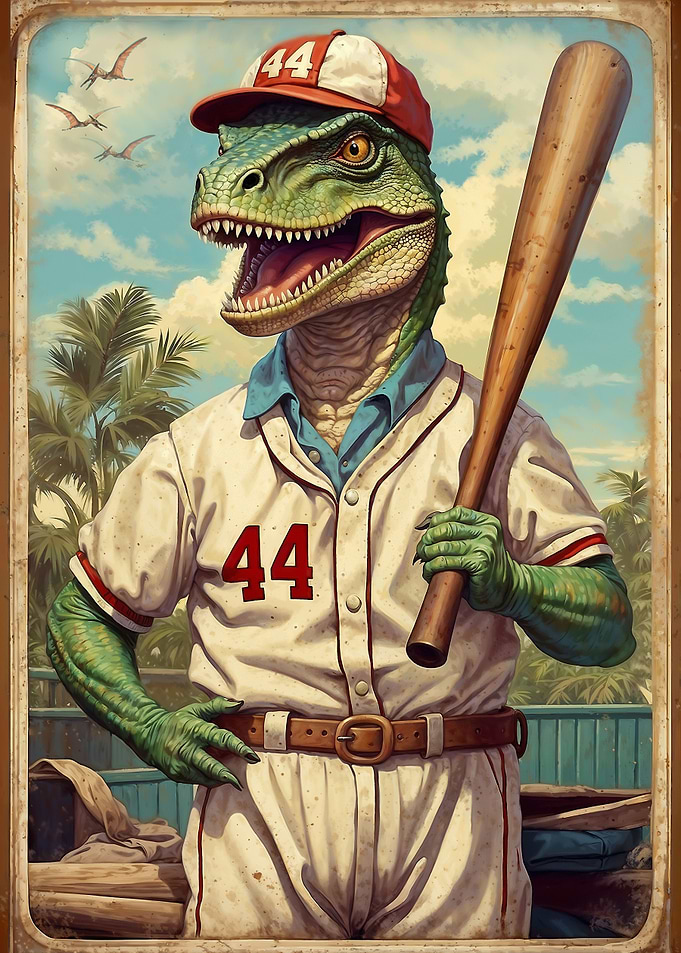 Vintage Saurian Slugger 44