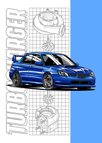 Blue Car