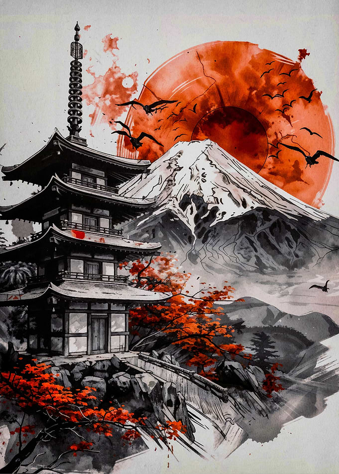 Japan Landscape Art