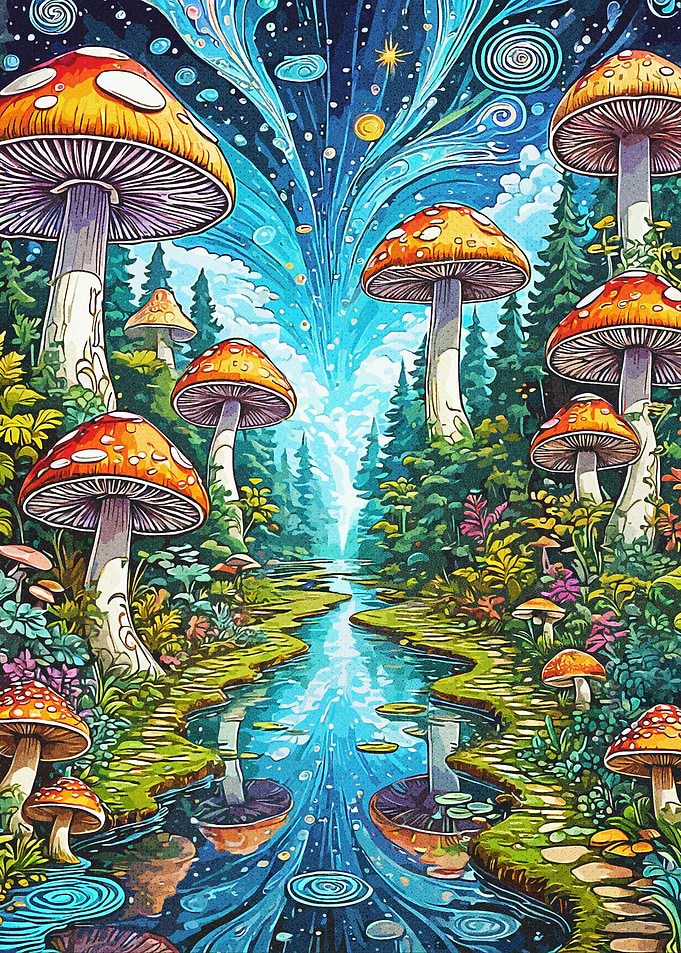 Mushroom vintage