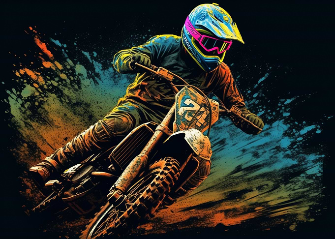 Rider riding