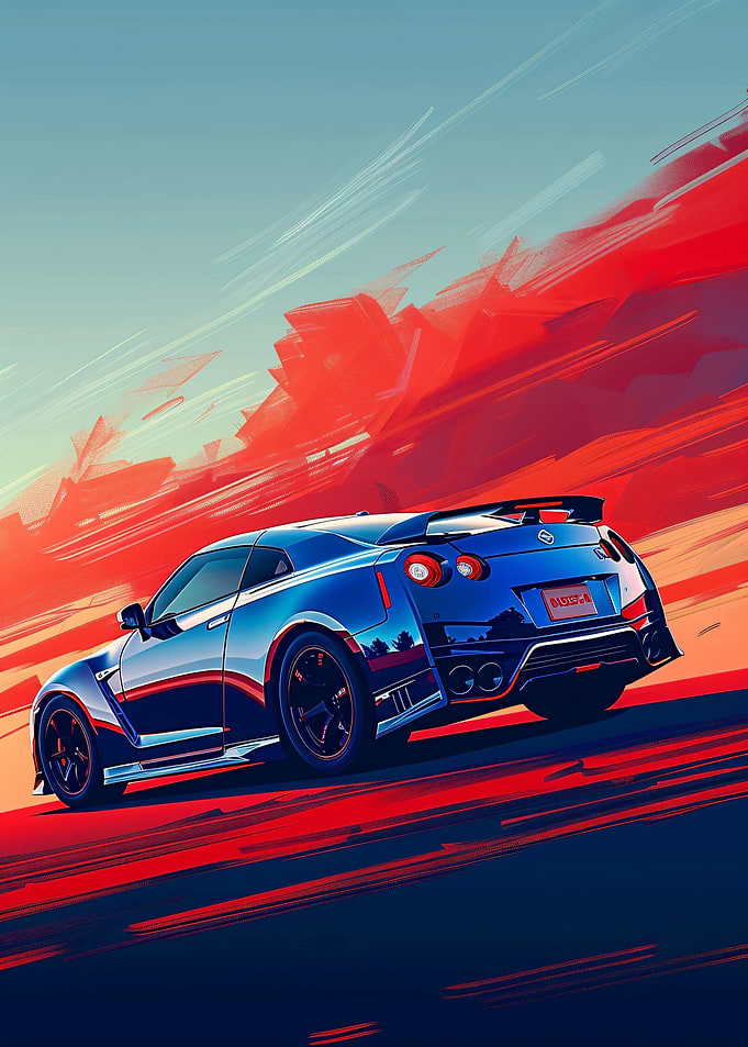 Nissan GTR Color Splash