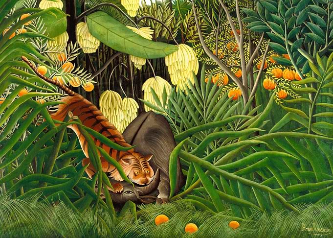 Tiger and Buffalo Rousseau