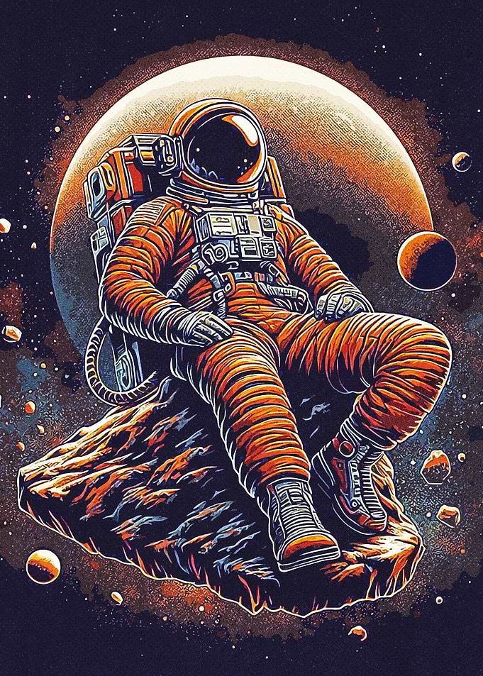 Astronaut Relax