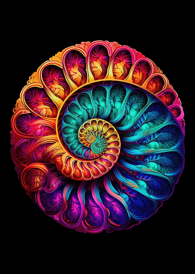 Ammonite Fossil