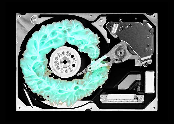 Clean a hard drive