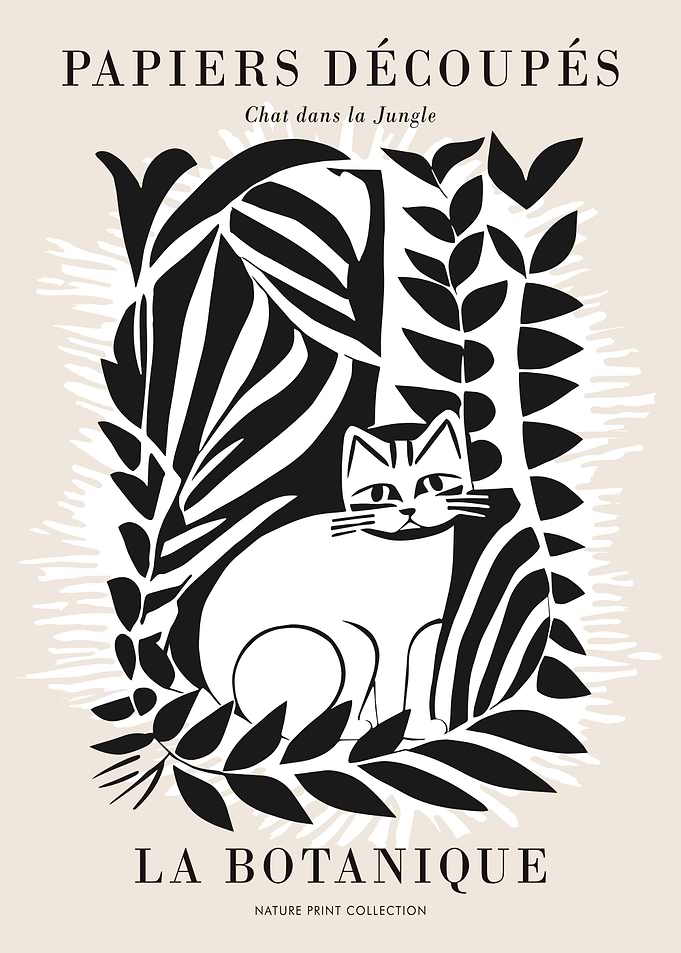 Chat dans la Jungle