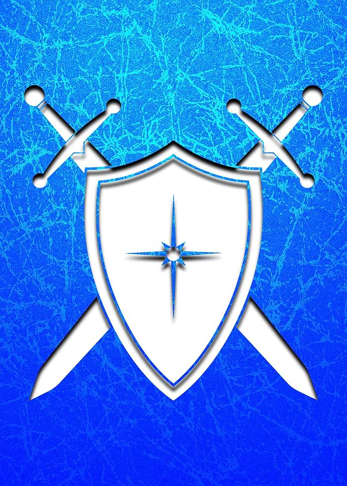 Crossed Swords With Shield