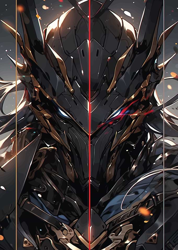 Fantasy Black Warrior