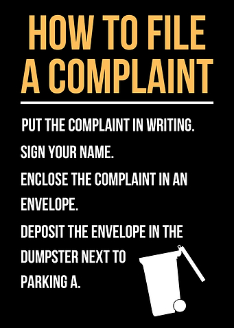 Funny Office Complaint